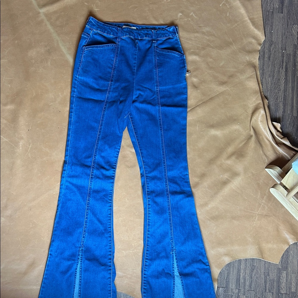Forever21 Jean Flared Pants